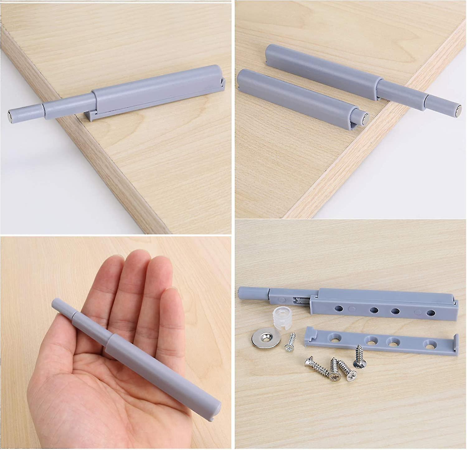 Push-to-open Magnetic Latches Open And Close The Door With A Simple Push (10pcs)