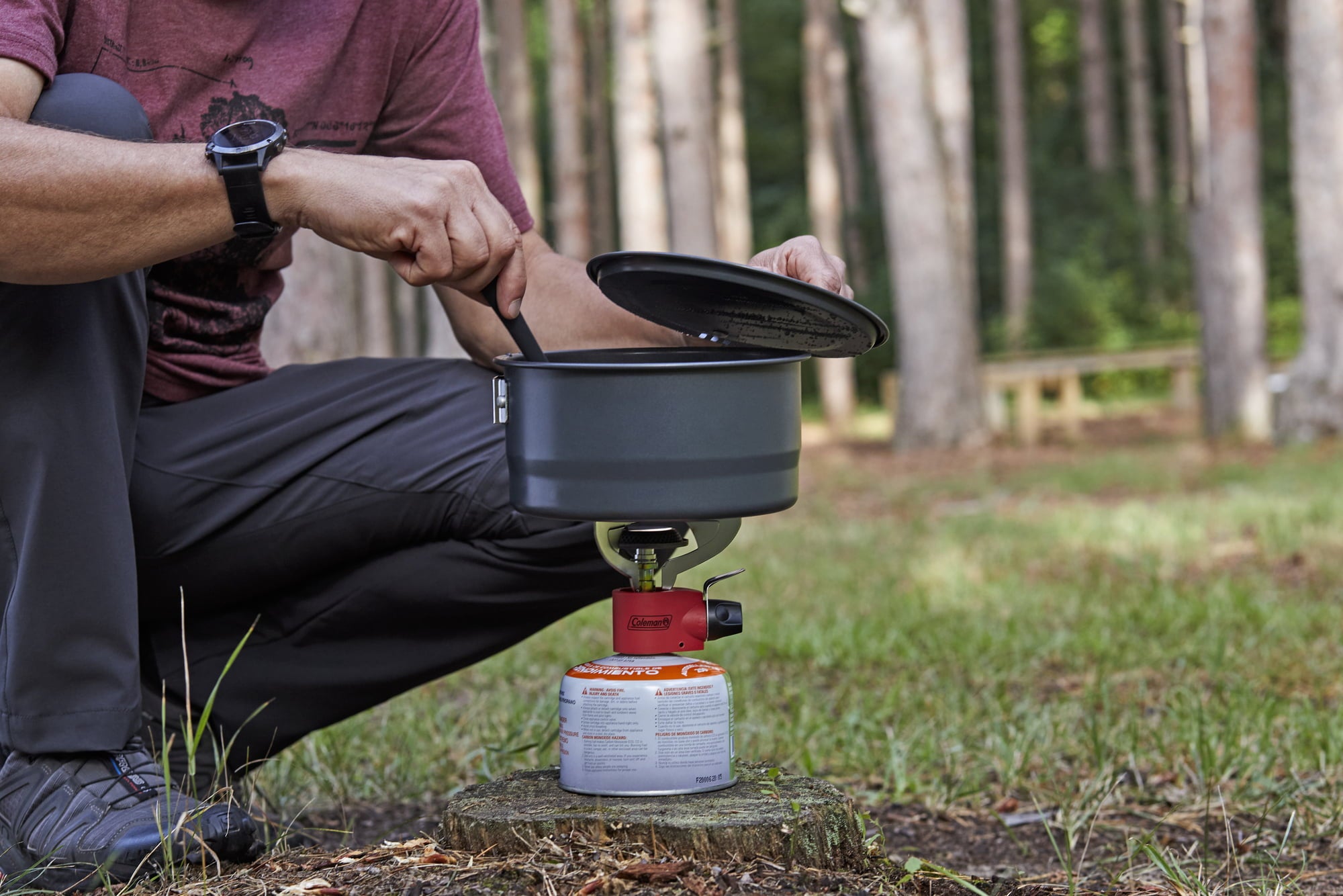 Coleman Single Burner Backpacking Stove, 6.7oz., For Easy Carrying