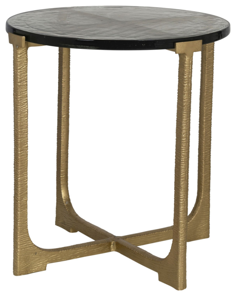 Frosted Glass End Table  OROA Vixen   Contemporary   Side Tables And End Tables   by Oroa   Distinctive Furniture  Houzz