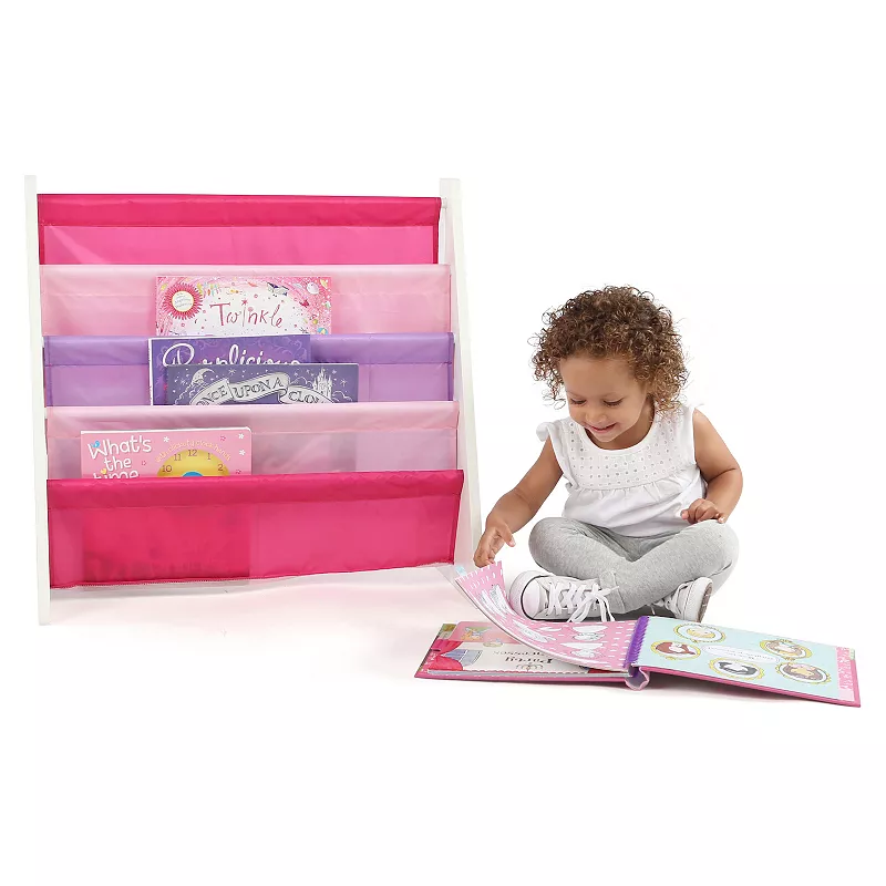 Humble Crew 4-Pocket Kids Book Rack