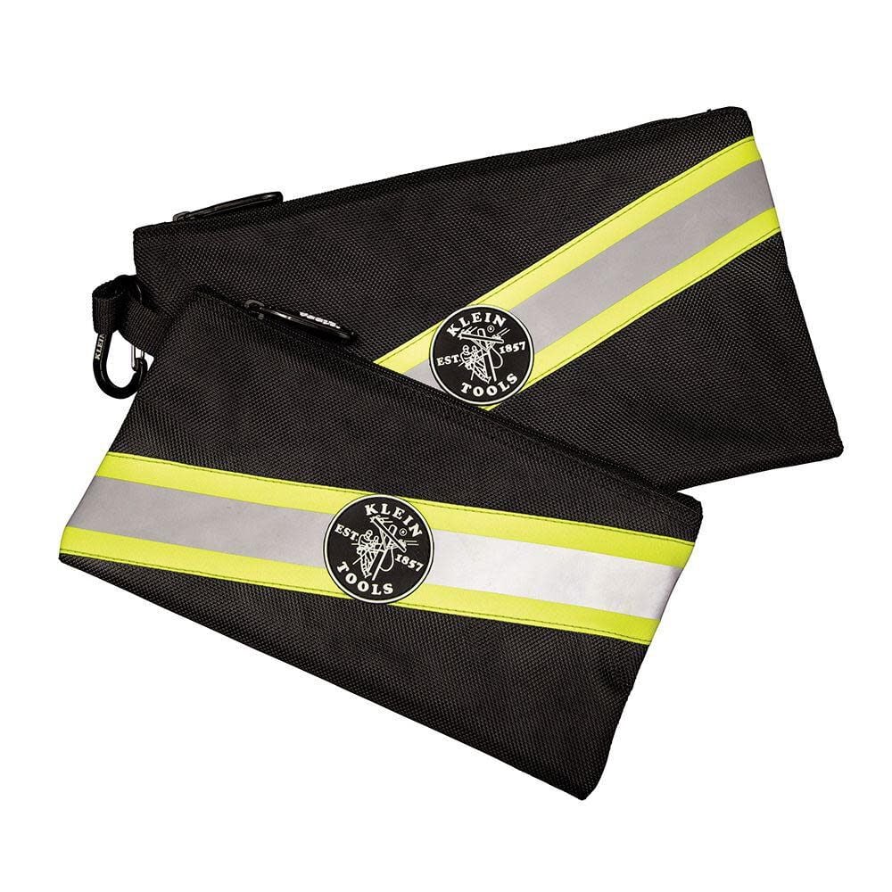 Klein Tools High Visibility Zipper Bags 2 Pk 55599 from Klein Tools