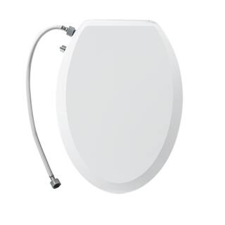 Casta Diva Non- Electric Bidet Seat for Elongated Toilet in White CD-BT02