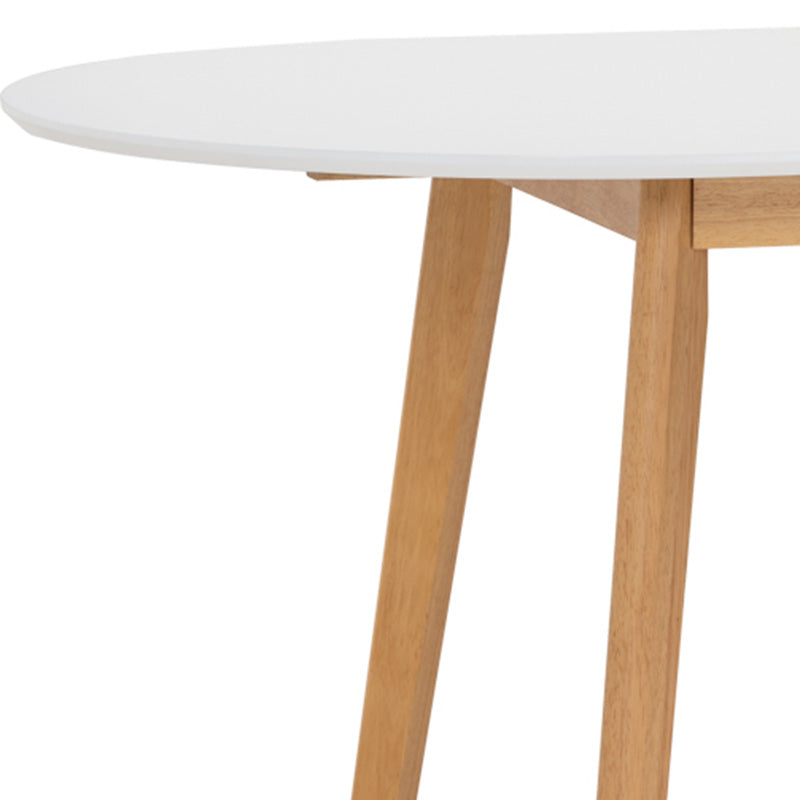 WERNER Extendable Dining Table 150-195cm  - Natural & White