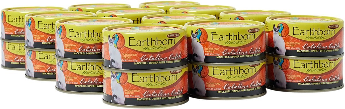 Earthborn Holistic Catalina Catch Grain-Free Natural Canned Cat and Kitten Food