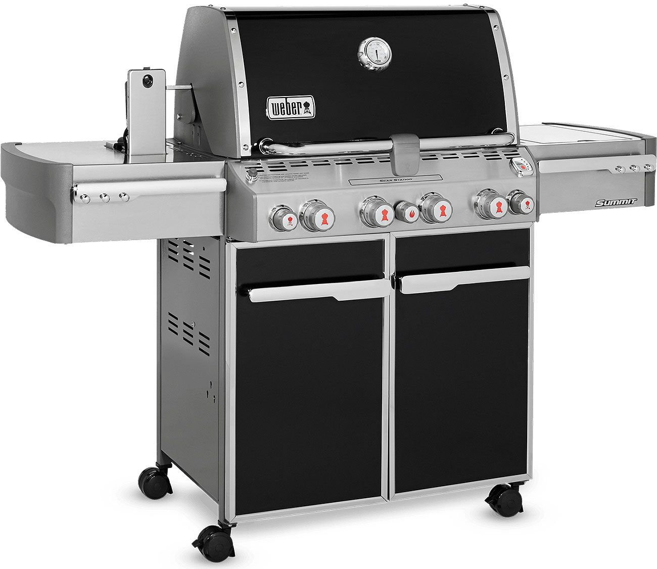 Weber Summit E-470 Black Liquid Propane Gas Grill