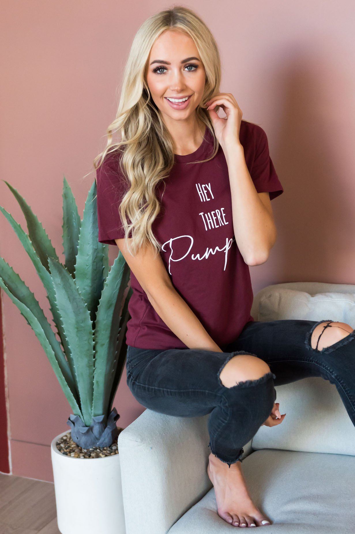 Hey There Pumpkin Modest Tee