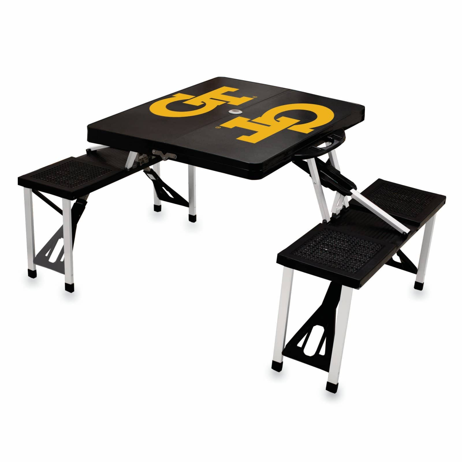 Picnic Time NCAA College Team Logo Folding Picnic Table