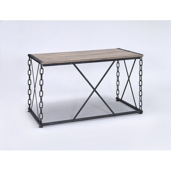 Modern Console Table with Metal Legs