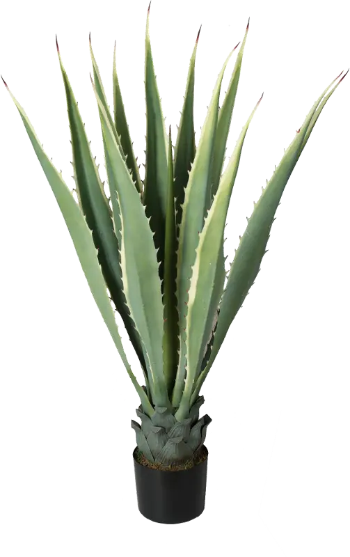 45 Inch Faux Green Aloe Plant Arrangement