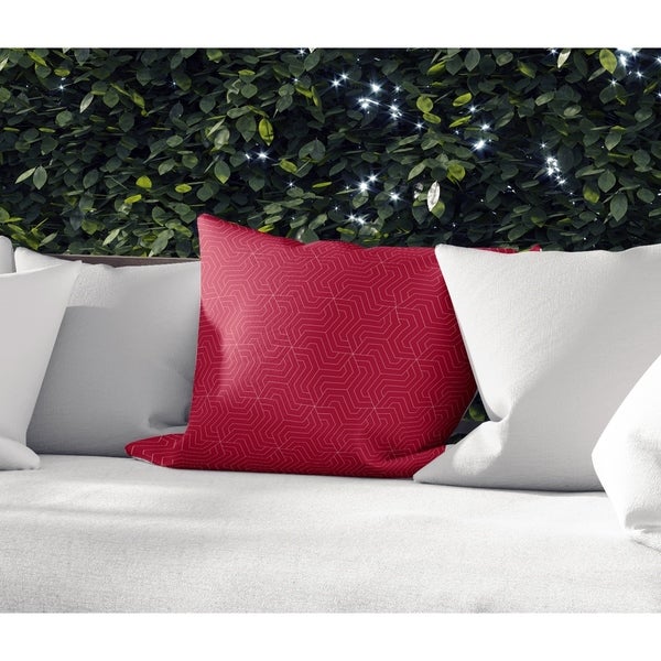 ZEUS RED Accent Pillow By Kavka Designs