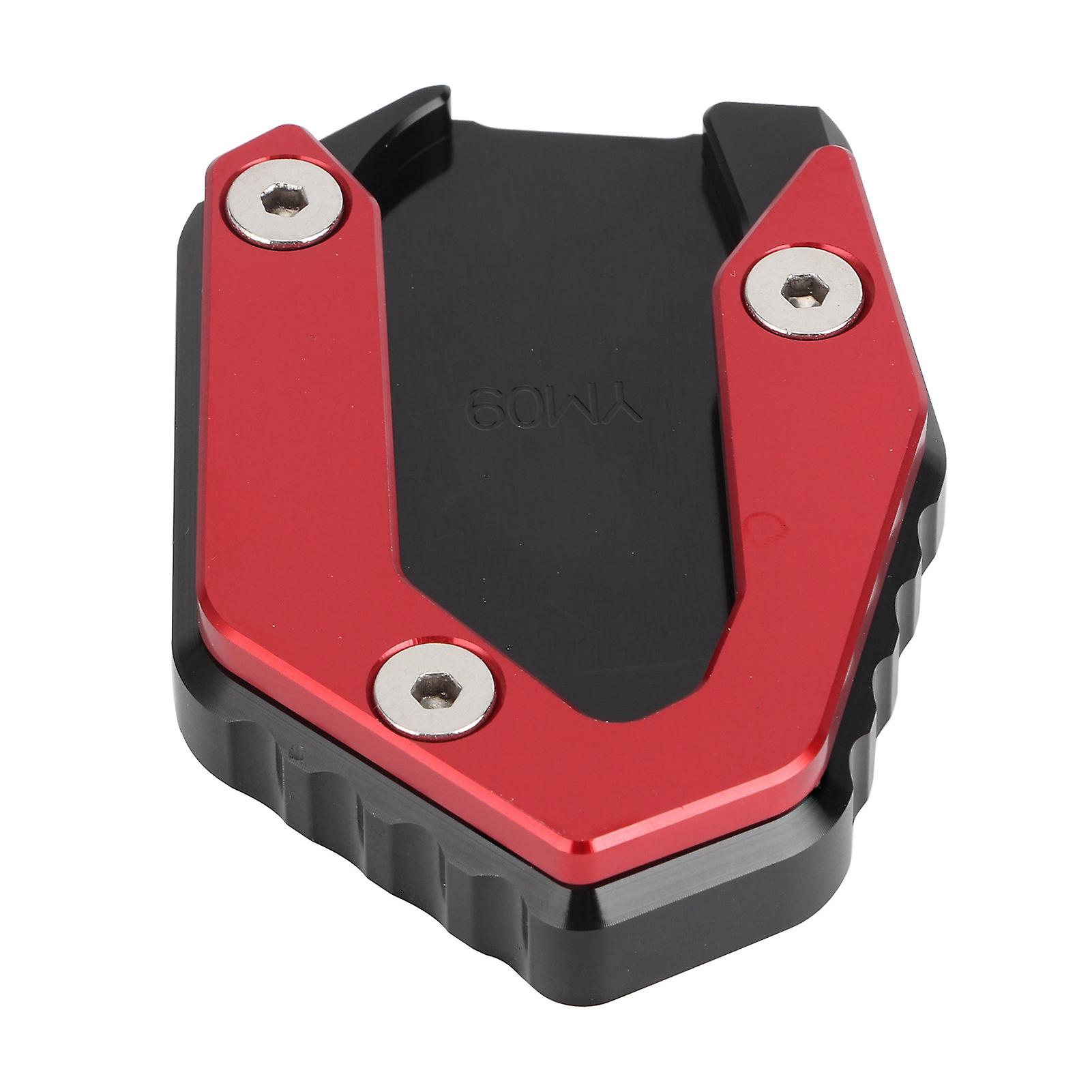 Parking Kickstand Extension Pad Antislip Side Stand Support Fit For Yamaha Mt 09/fz 09/fj 09red