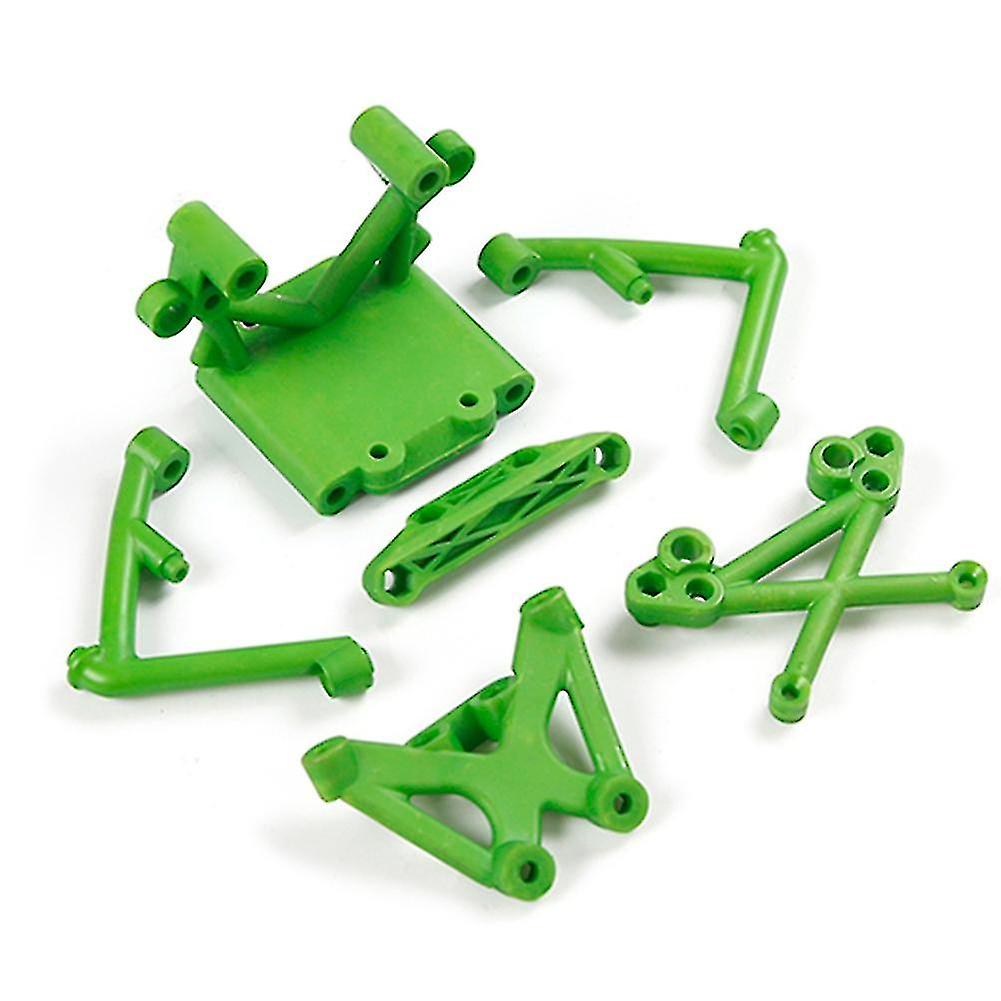 Nylon Front Car Head Group Kit Compatible With 1/5 Hpi Rofun Baha Rovan Km-green