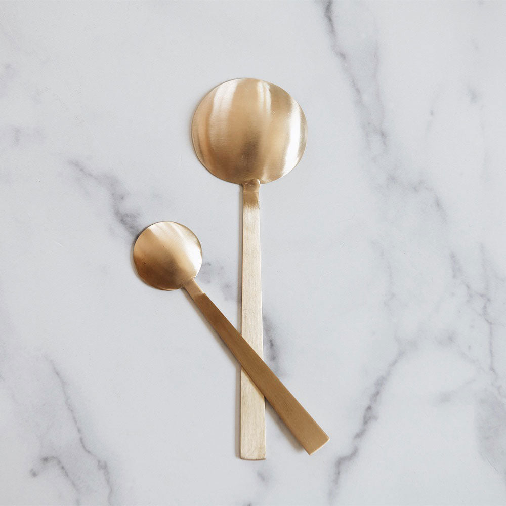 Brass Spoon Set