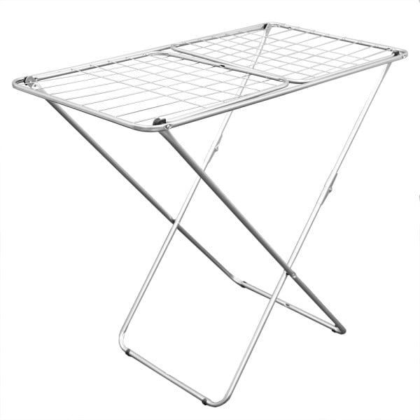 Home Basics Enamel Coated Steel Clothes Drying Rack