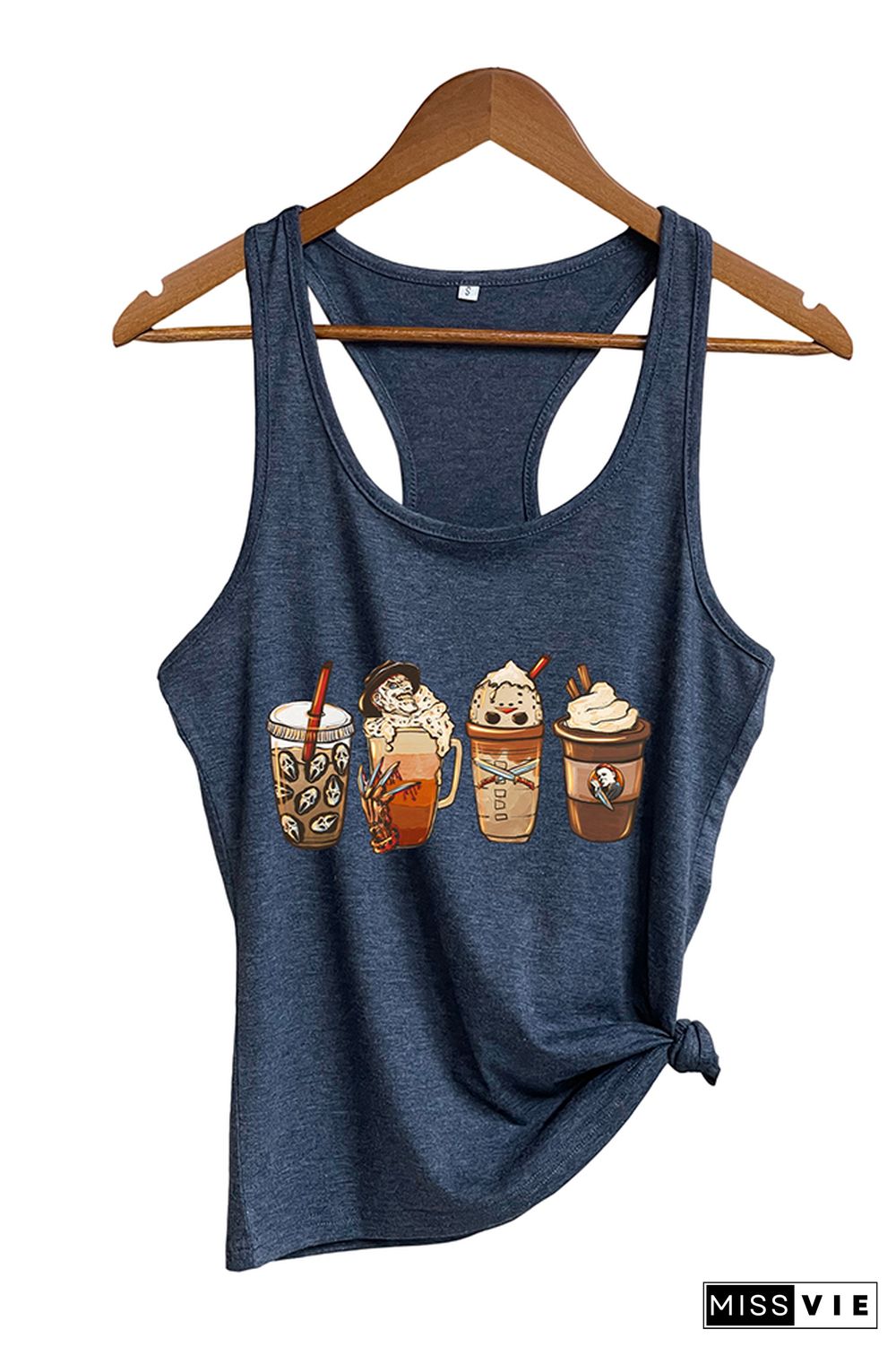 Halloween Coffee Sleeveless Tank Top Wholesale