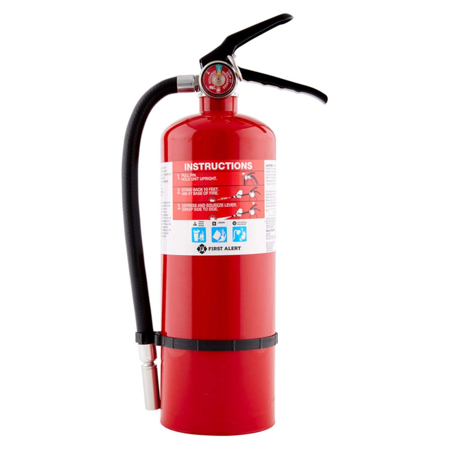 First Alert Pro Series 5 lb Fire Extinguisher For Household OSHA/US Coast Guard Agency Approval