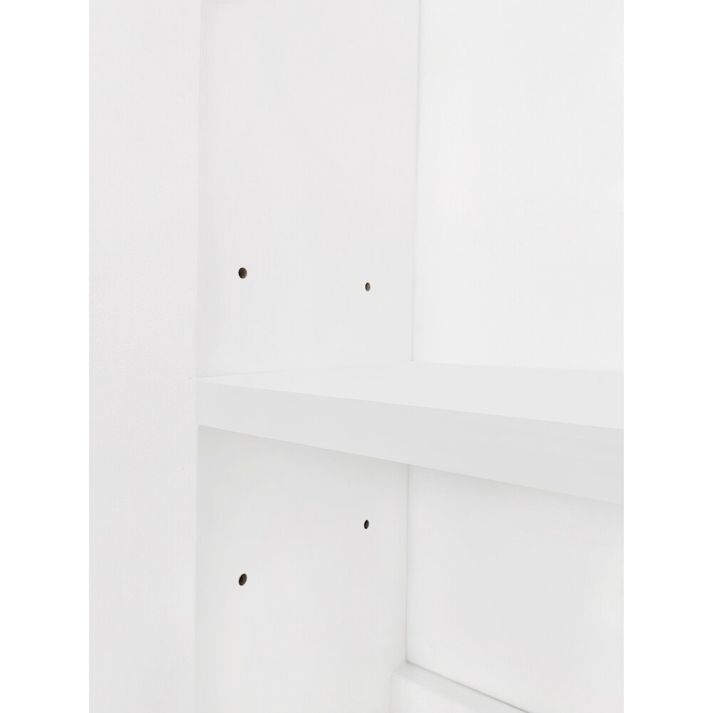 Shoe Cabinet with Open Storage Space