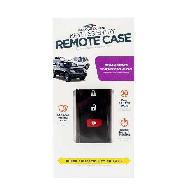 Car Keys Express Nissan Keyless Entry Remote Case Nirb 30re