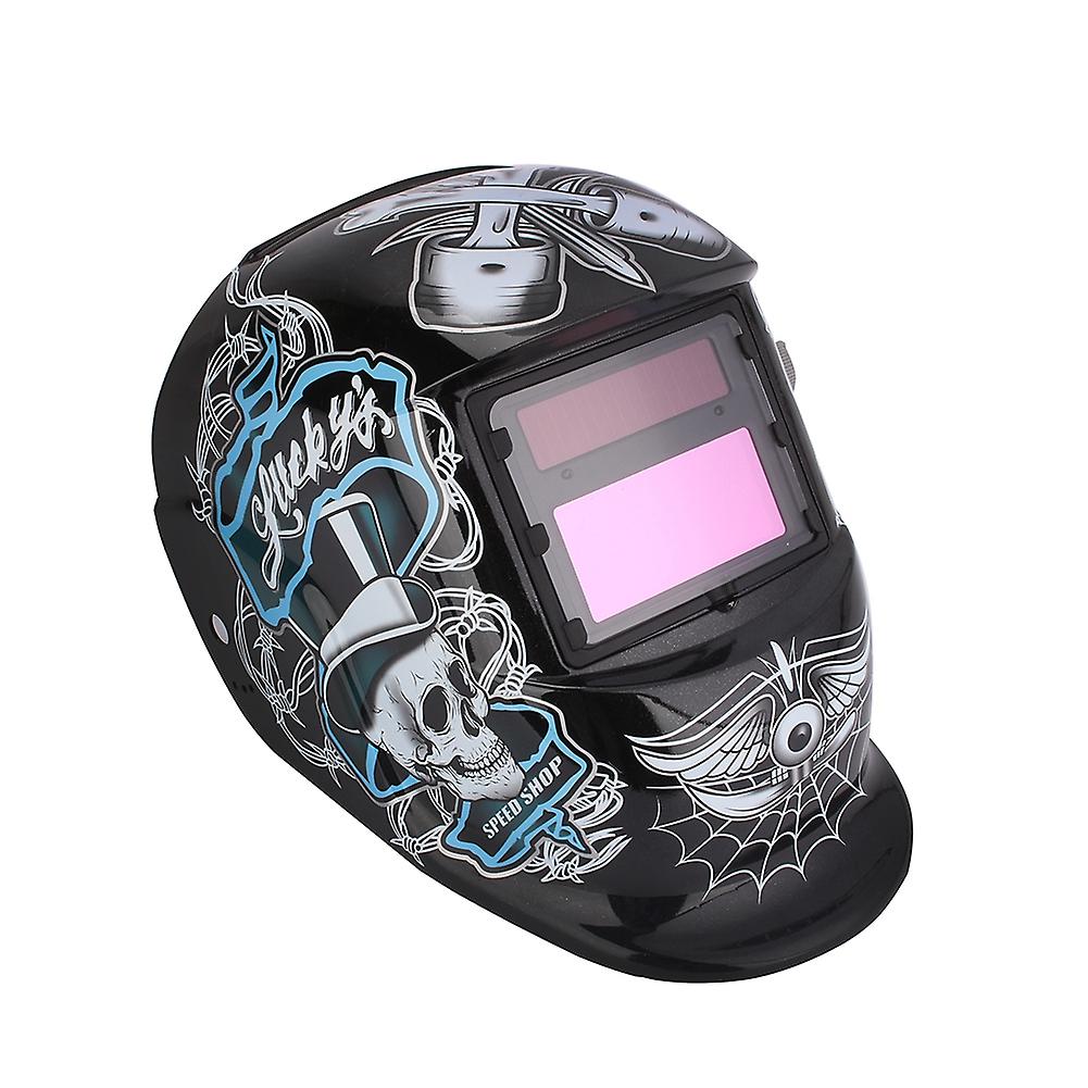 Leopard Auto Darkening Welding Helmet Mask Welders Grinding Function Solar Power