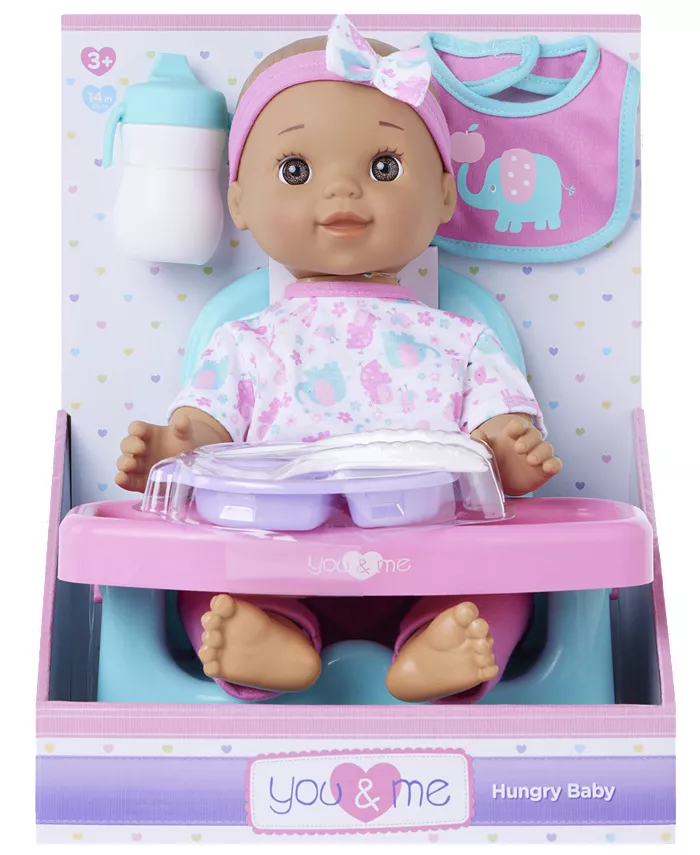 You and Me Hungry Baby 14 Doll Created for You by Toys R Us