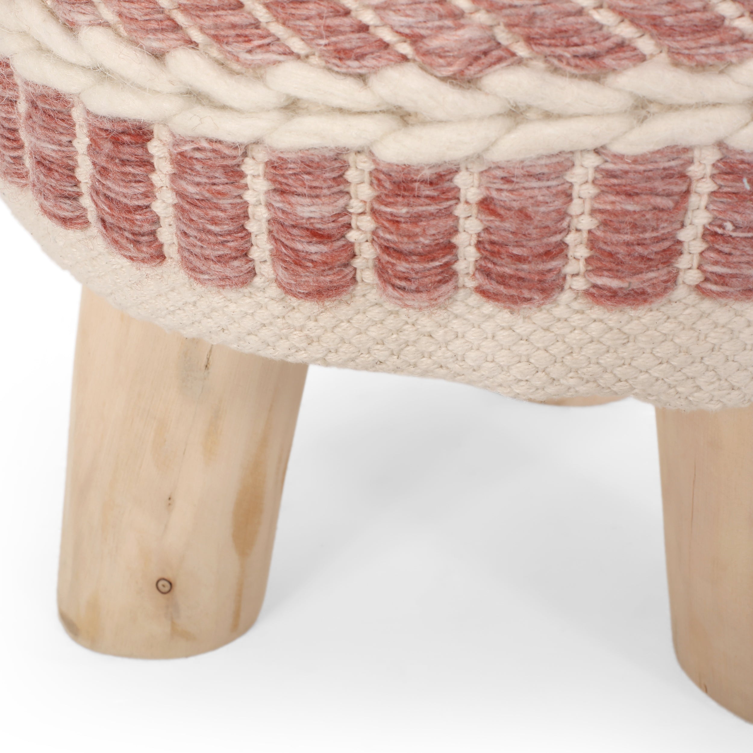 Laureline Handcrafted Boho Fabric Stool