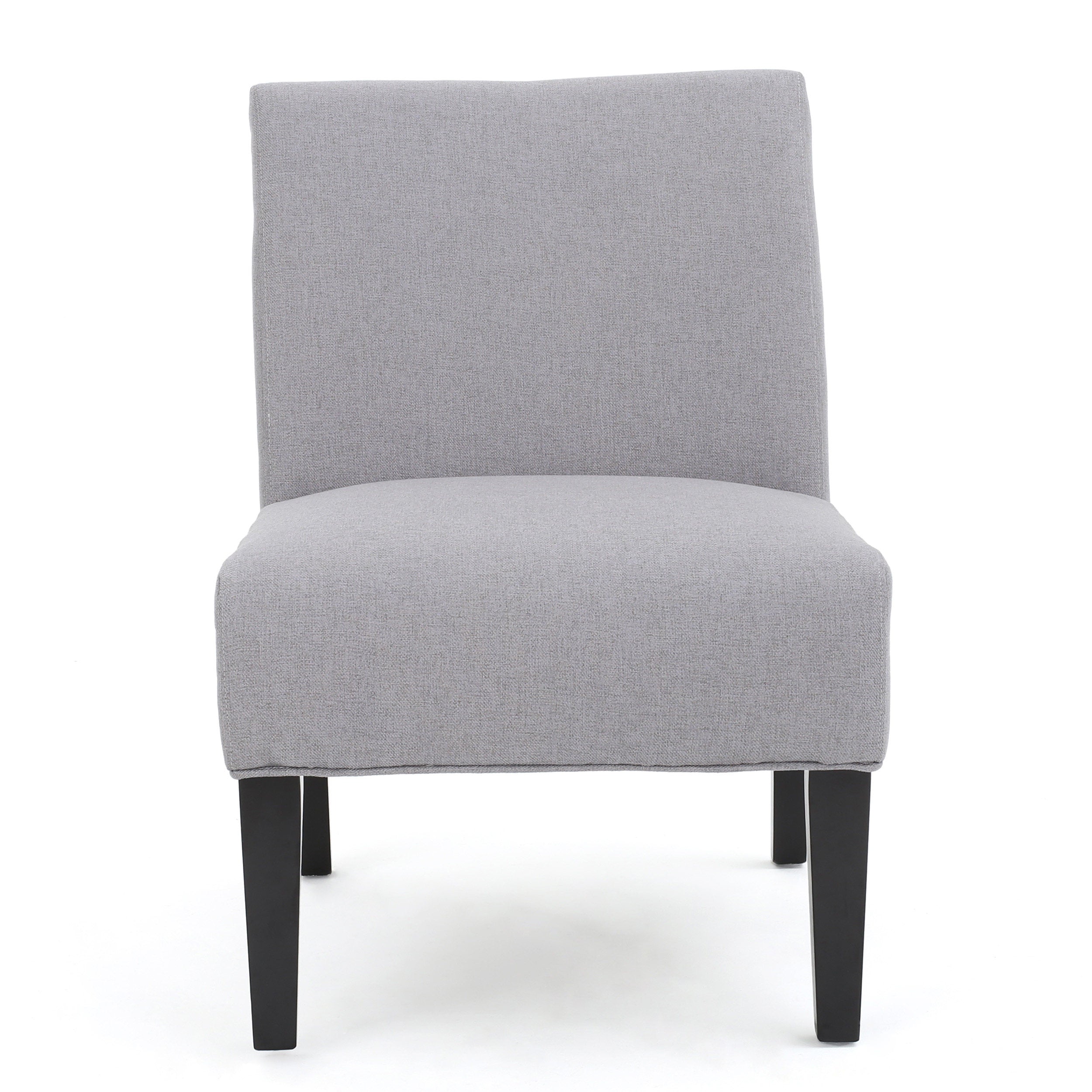 Kendal Contemporary Fabric Slipper Accent Chair