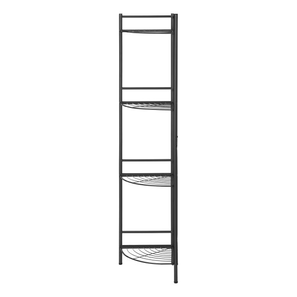 Bookshelf， Bookcase， Etagere， Corner， 3 Tier， 58