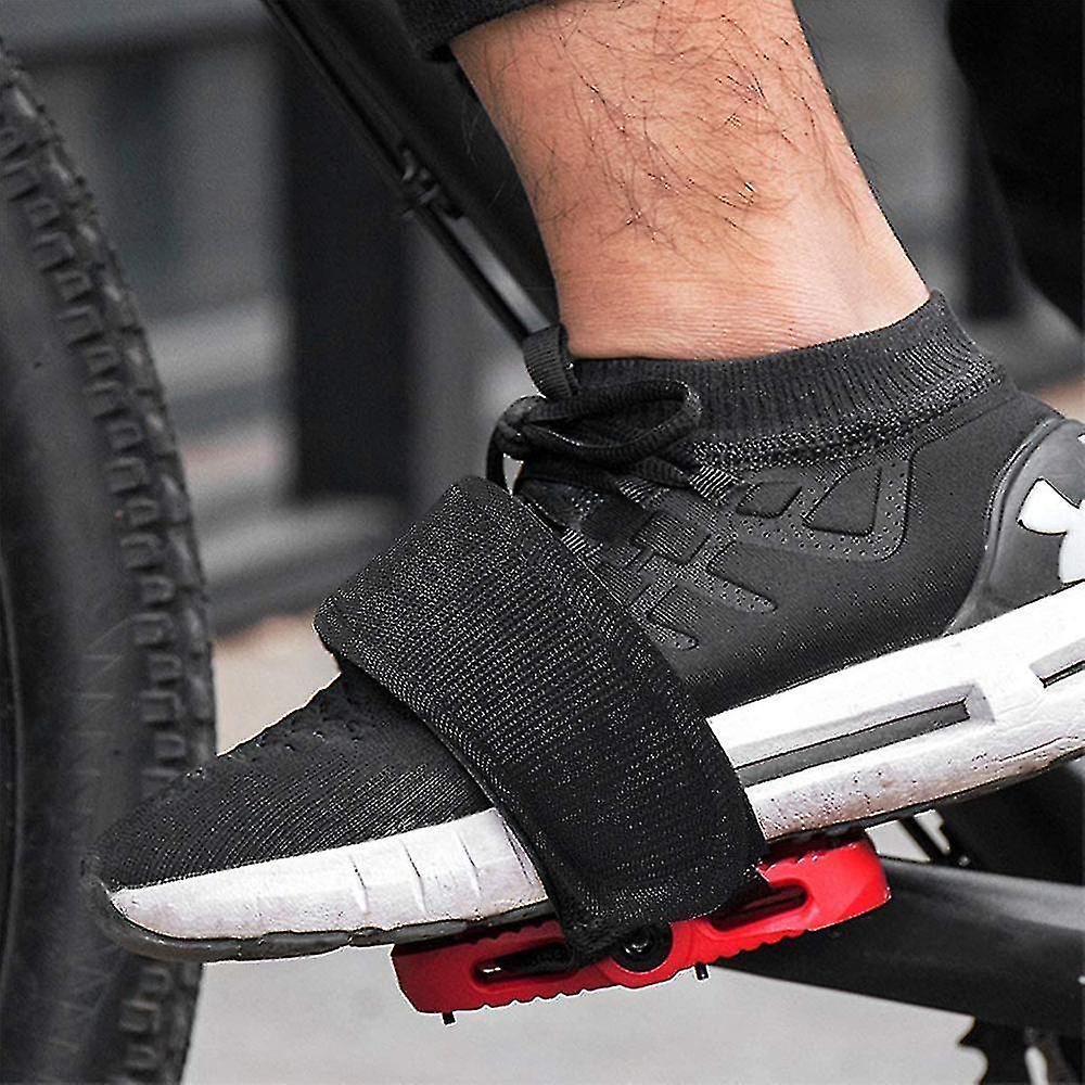 2pcs  Bike Pedal Straps Pedal Toe Clips Straps Tape For Fixed Gear Bike Universal Bicycle Feet Strap Pedal Straps Toe Clips Straps Tape For Fixed Gear