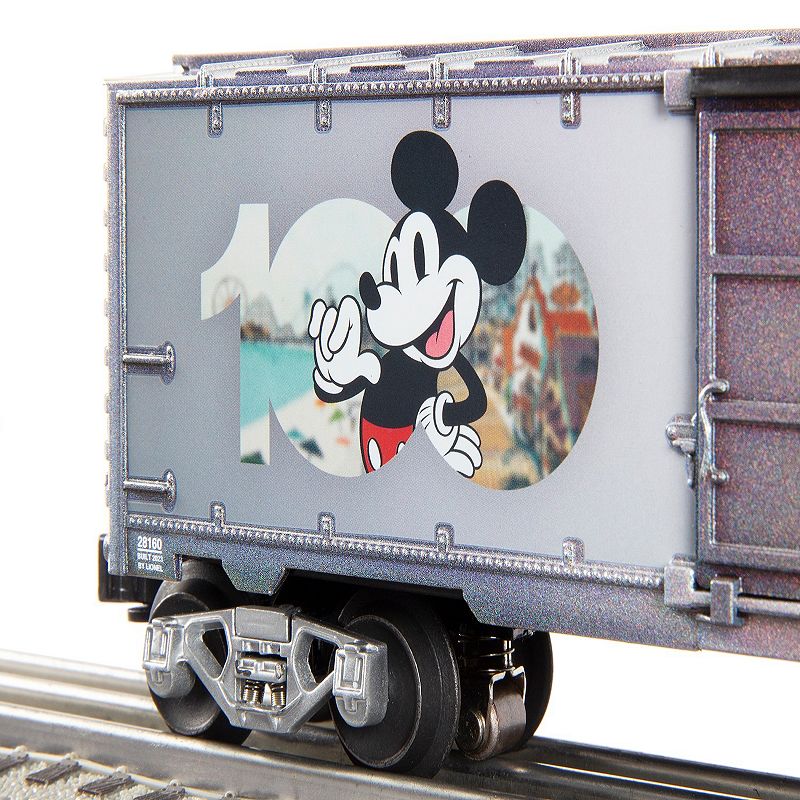 Lionel Disney 100 Years of Wonder Illuminated Rolling Stock Boxcar