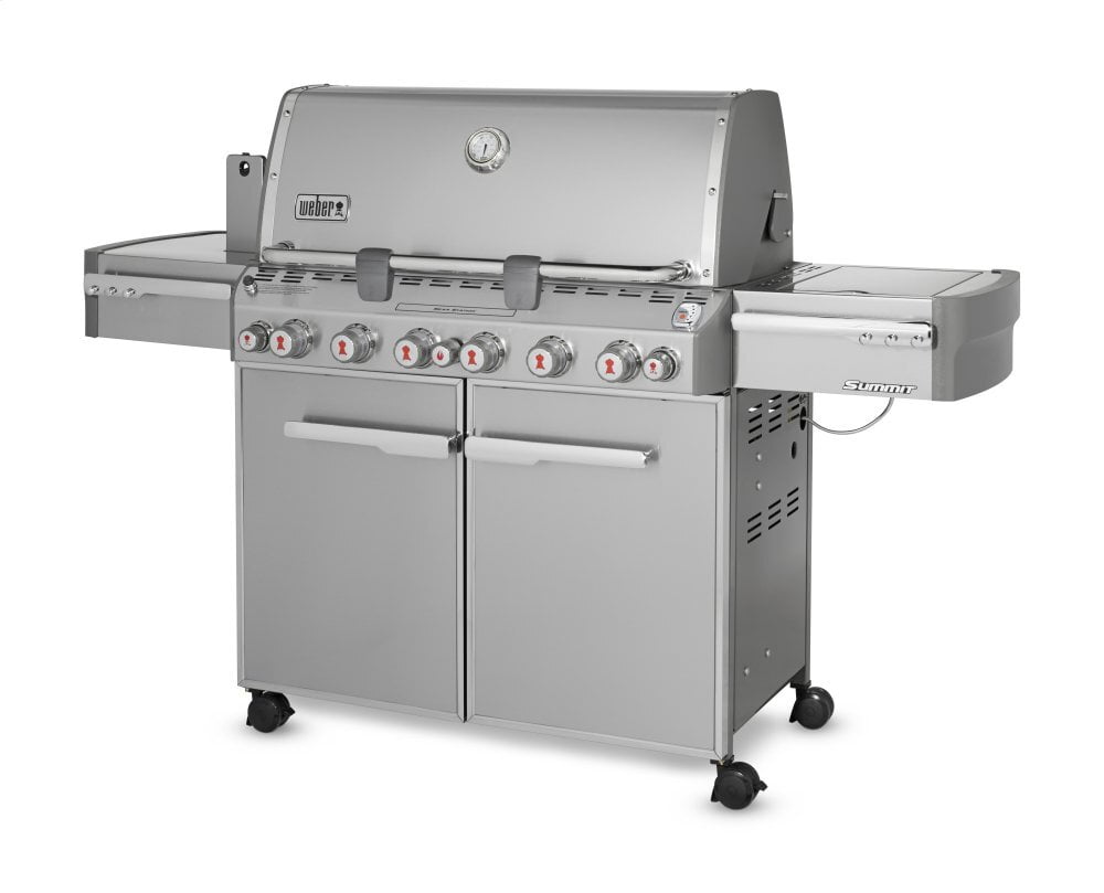 Weber 7470001 Summit® S-670™ Natural Gas Grill - Stainless Steel