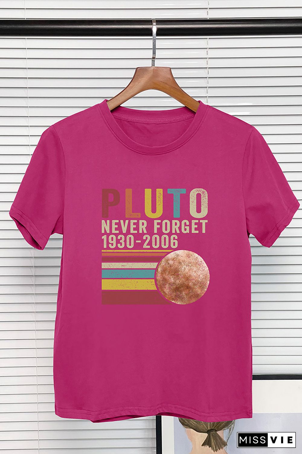 Pluto Never Forget Graphic Tee