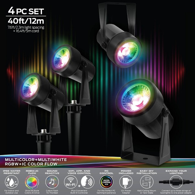 Monster 4pk Smart Spotlights