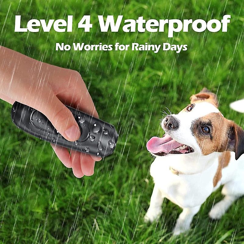 Ultrasonic dog barking deterrent device