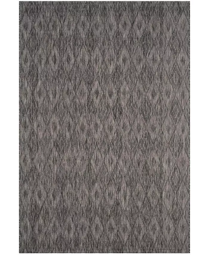 Safavieh Courtyard CY8522 Black 6'7 x 9'6 Outdoor Area Rug