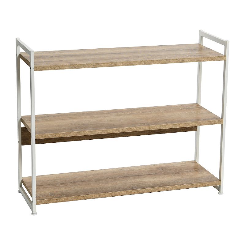 Household Essentials 3-Shelf Bookcase Floor Decor