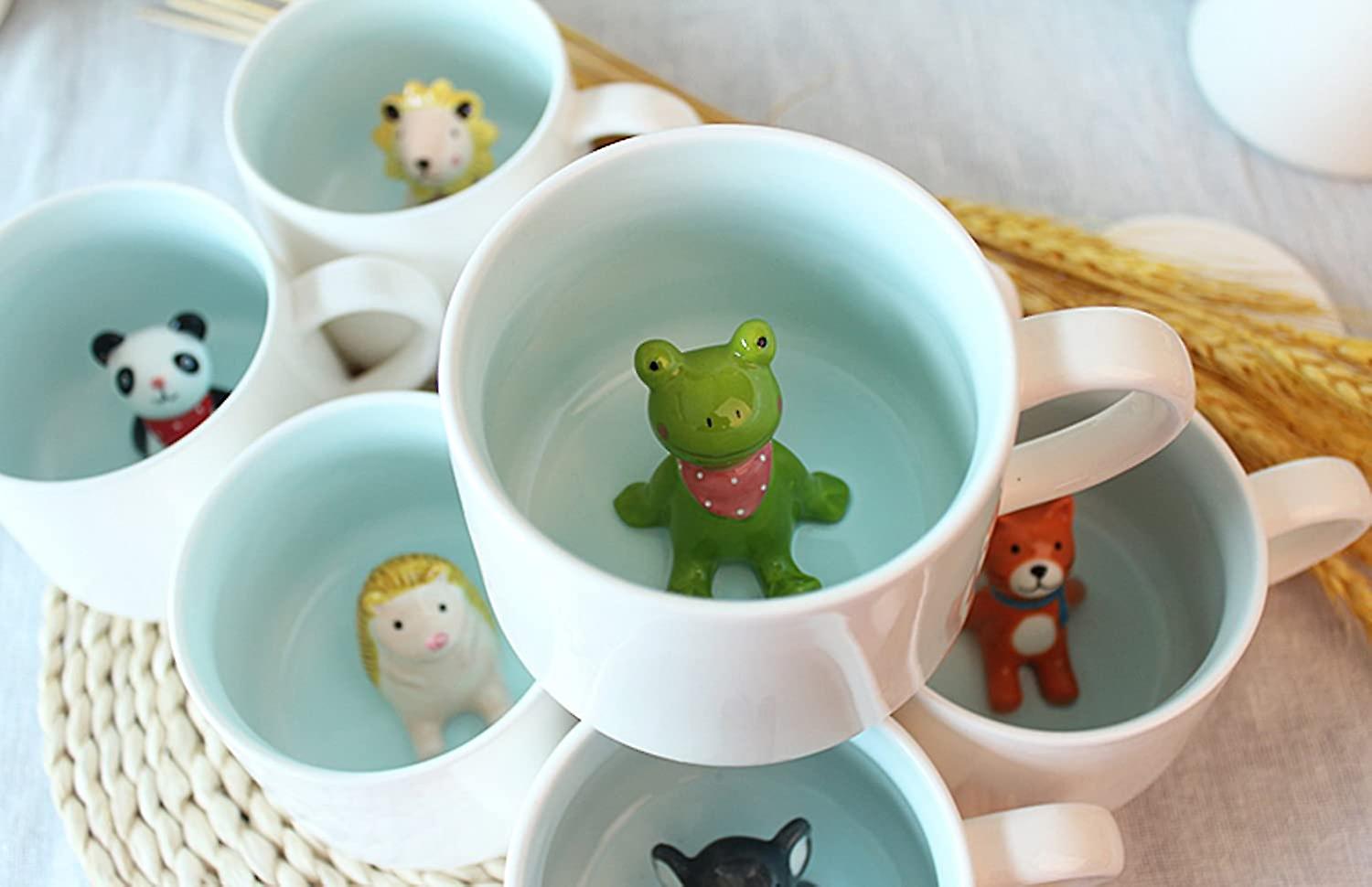 3d Cute Animal Ceramics Coffee Cup Office Cup