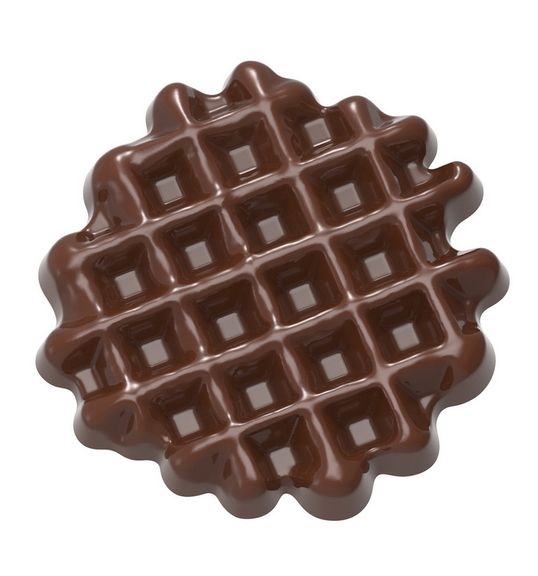 Chocolate World CW1626 Chocolate mould small waffl...