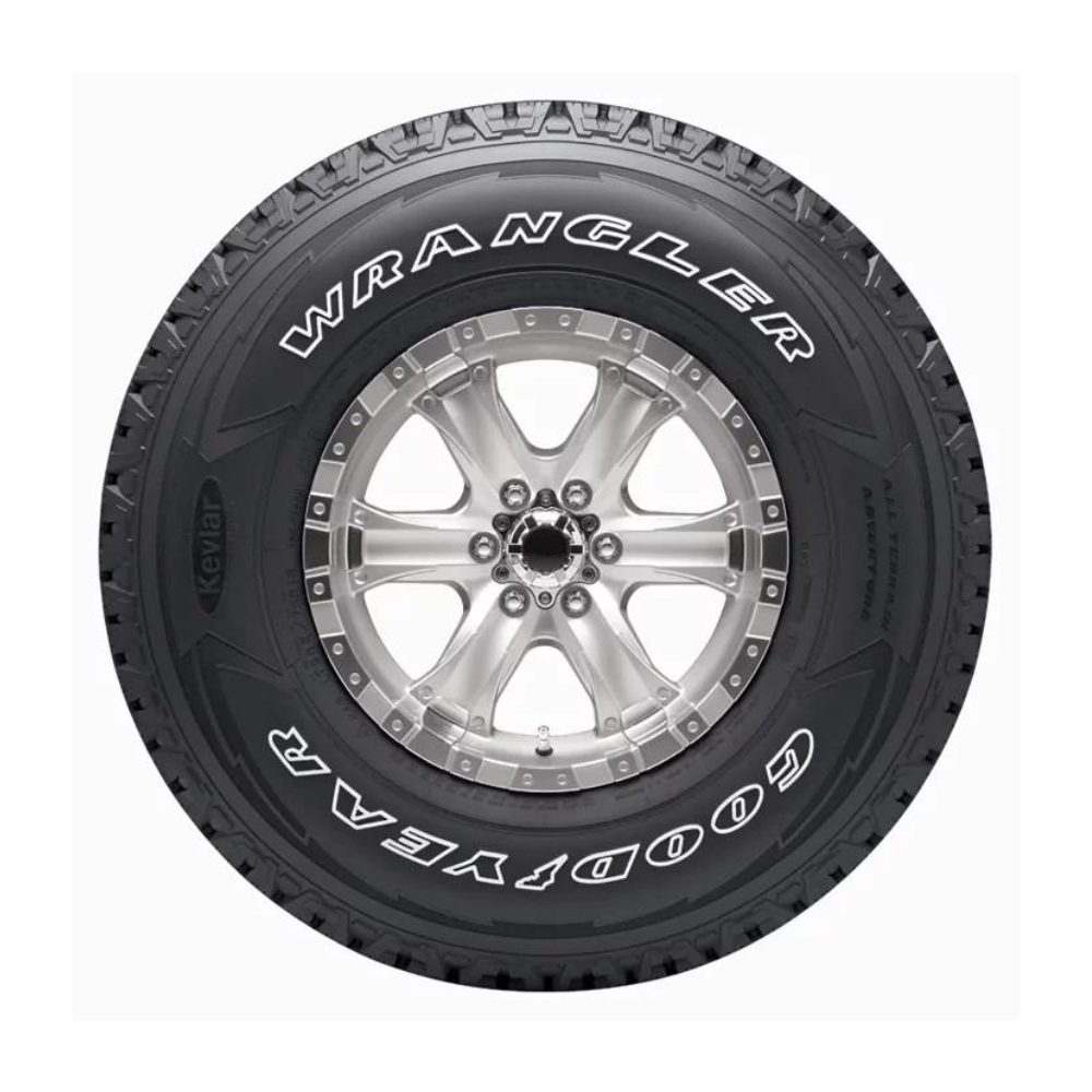 Goodyear Wrangler All-Terrain Adventure with Kevlar All Terrain 245/75R17 112T Passenger Tire