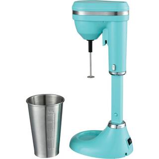 Brentwood Appliances 25 oz. Single Speed Turquoise Classic Milkshake Maker SM-1200B