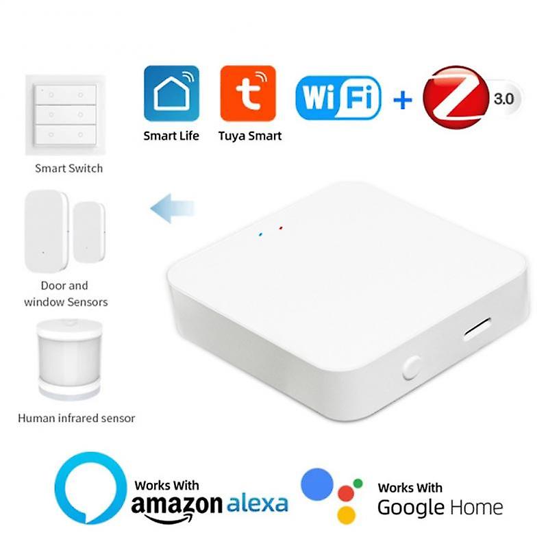 Convenient Tuya Zigbee Smart Gateway Smart Life App Smart Home Bridge Remote Control Zigbee