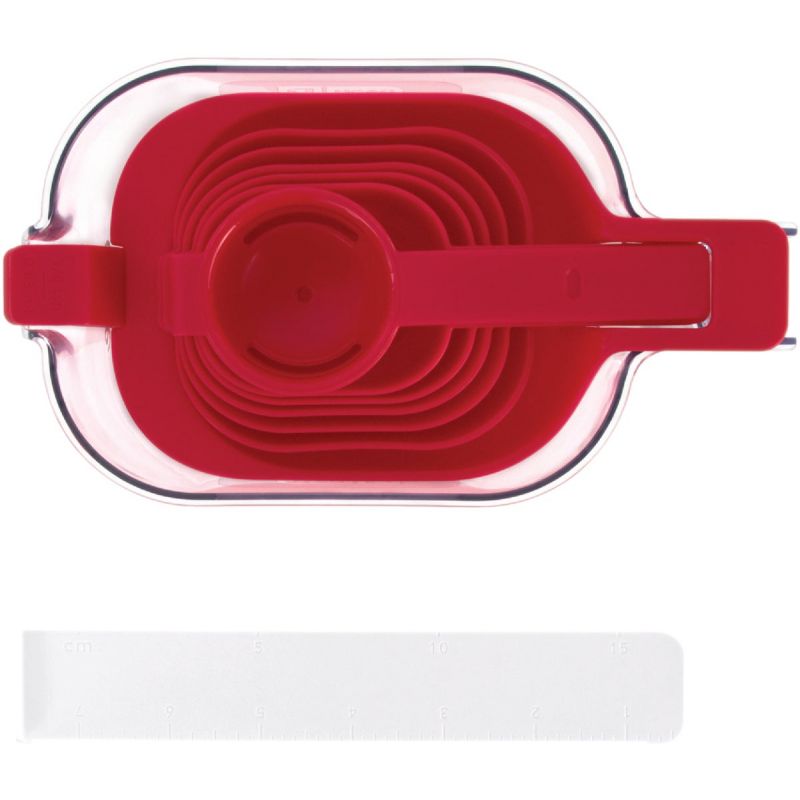 Rise By Dash 15-Piece Measuring Cupamp Spoon Set Red