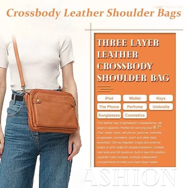 🔥Hot Sale 47% OFF🔥🔥-Crossbody Leather Shoulder Bags and Clutches