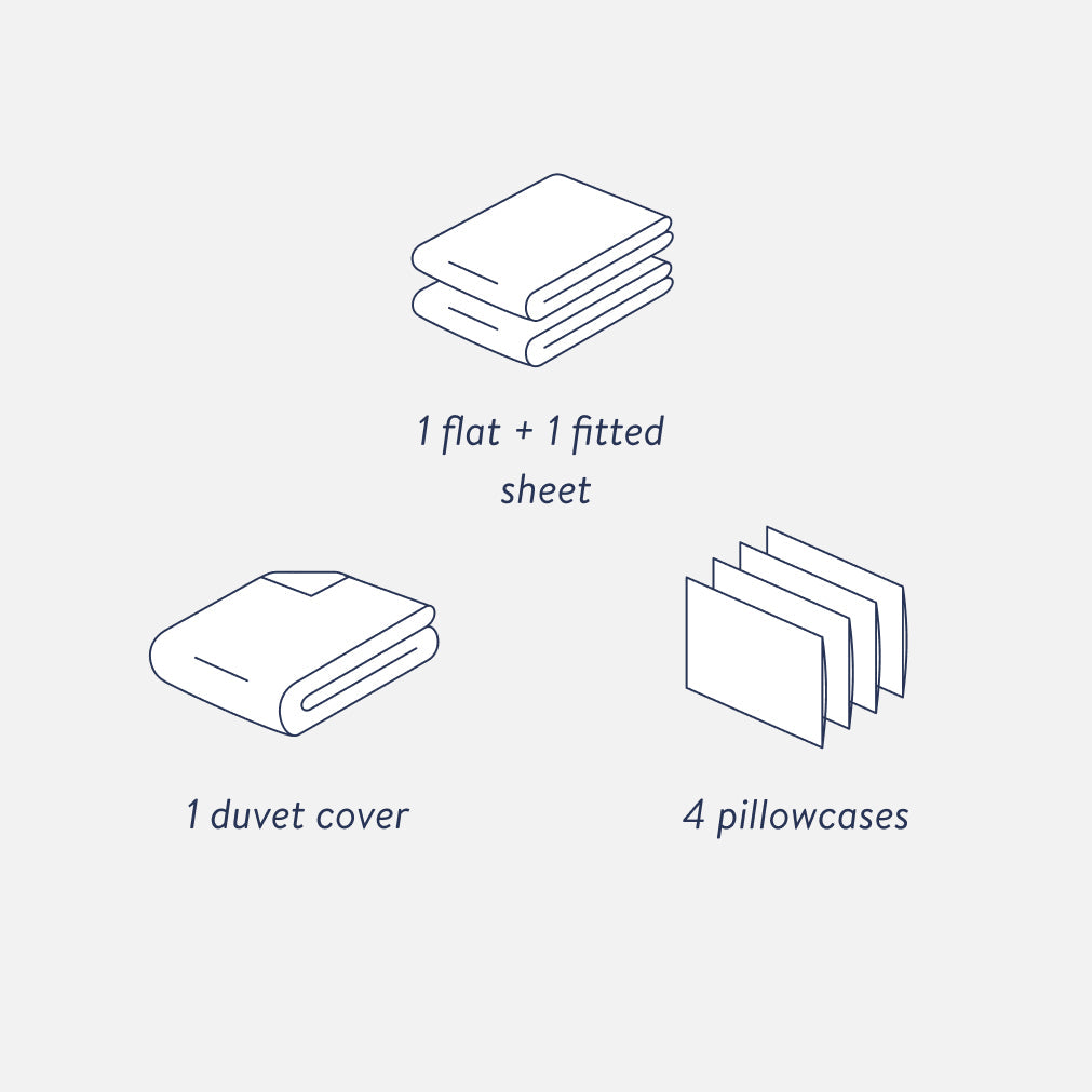 Heathered Cashmere Hardcore Sheet Bundle