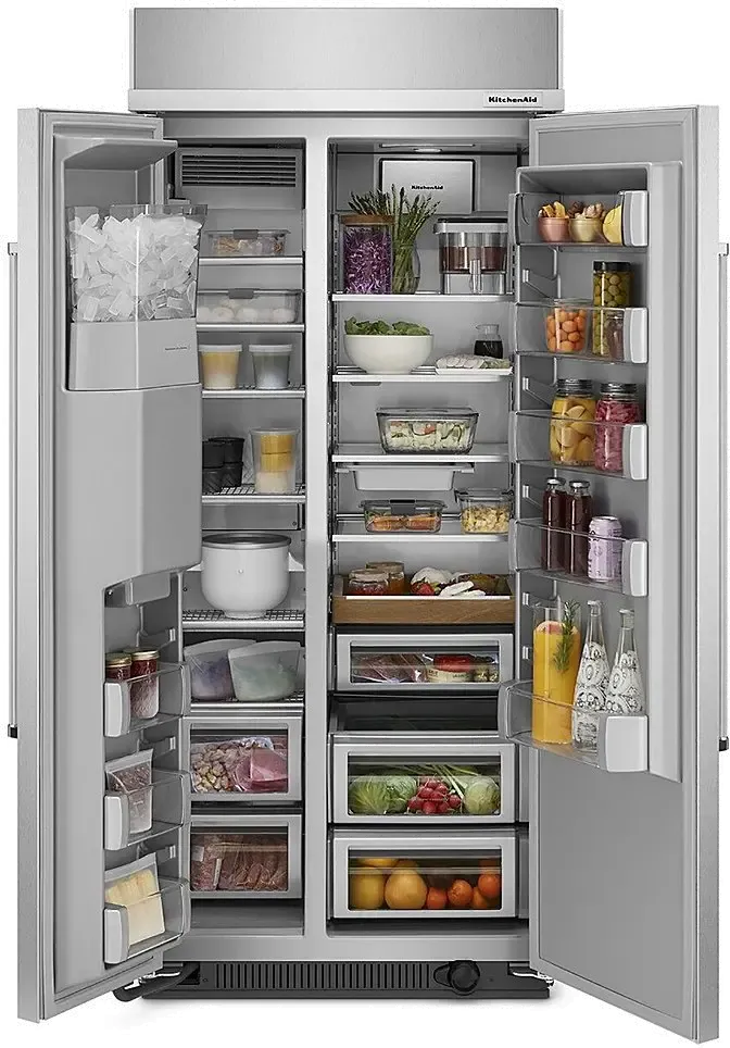 KitchenAid 25.1 cu ft Side-By-Side Refrigerator - 42