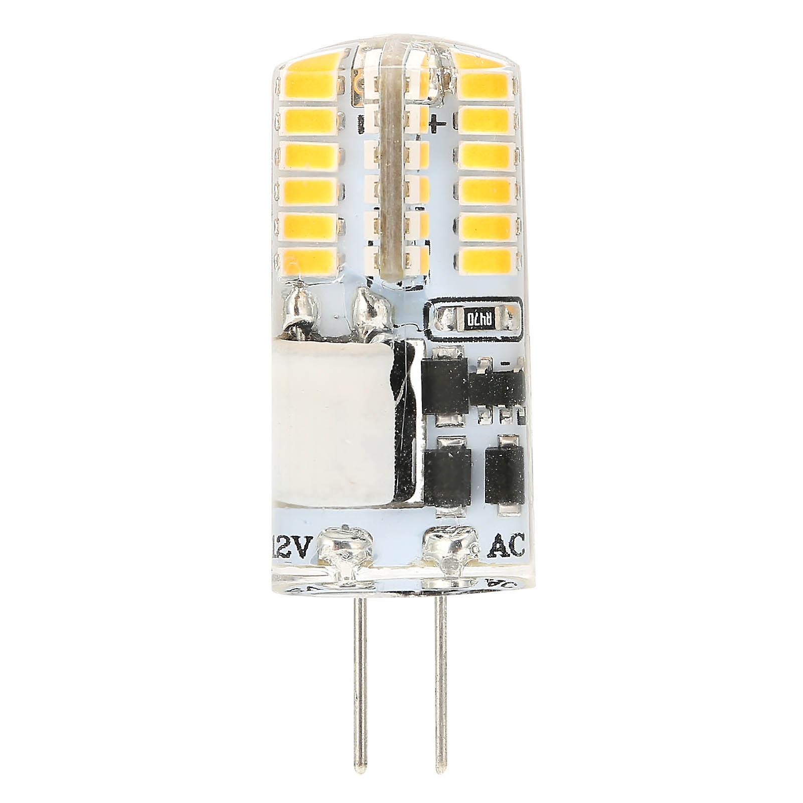 G4 Bulb 48led Light Bulb 3w 300lm Bi Pin Light Nondimmable For Chandelier Ac/dc 12vnatural Light 40004500k