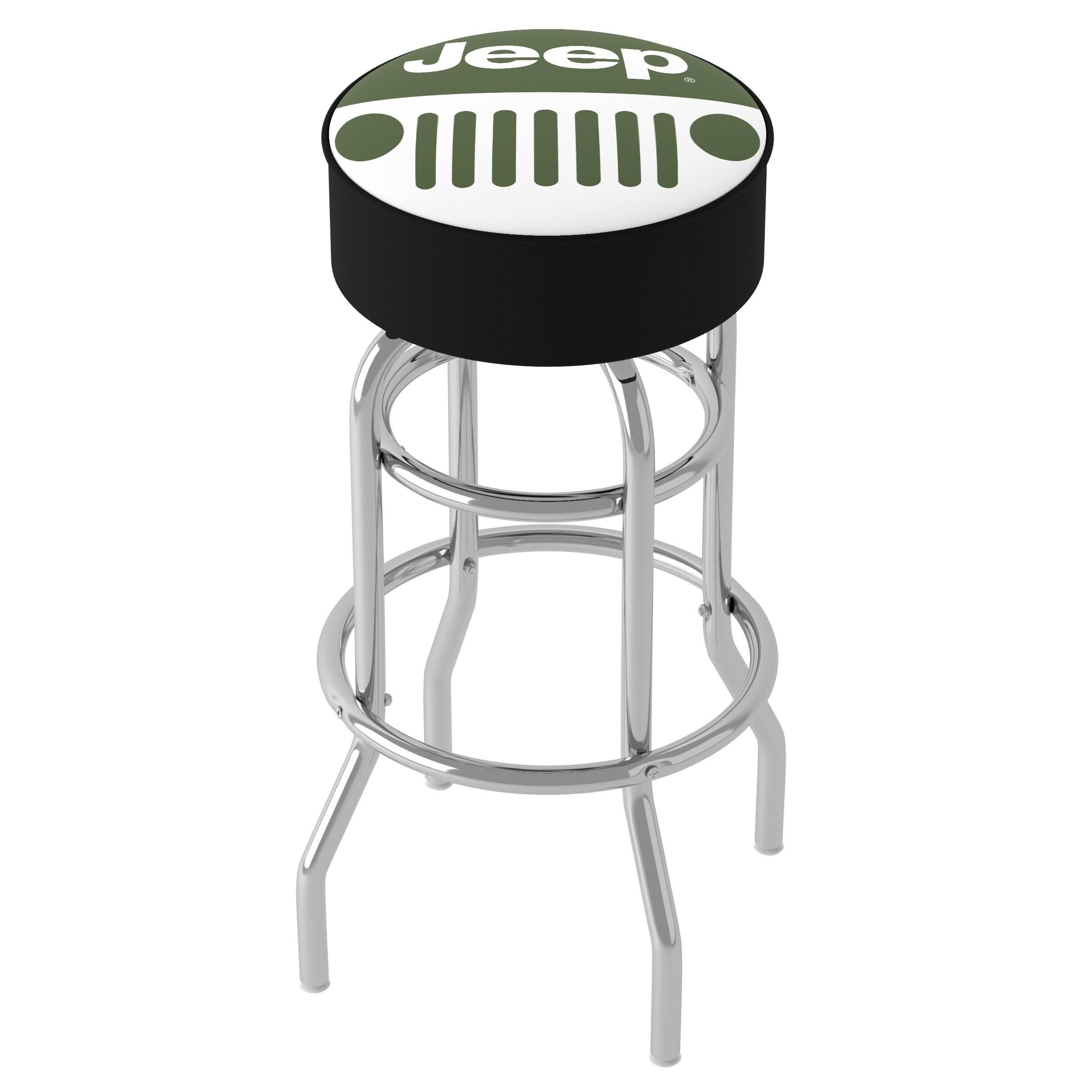 Jeep Grille 360 Degree Swivel Barstool w/ Foam Padded Seat - 20 x 20 x 31