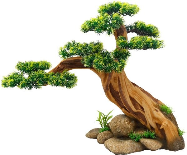 Underwater Treasures Bonsai Paradise Fish Ornament