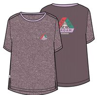 Aurora Marl Active T-Shirt - Berry Marl