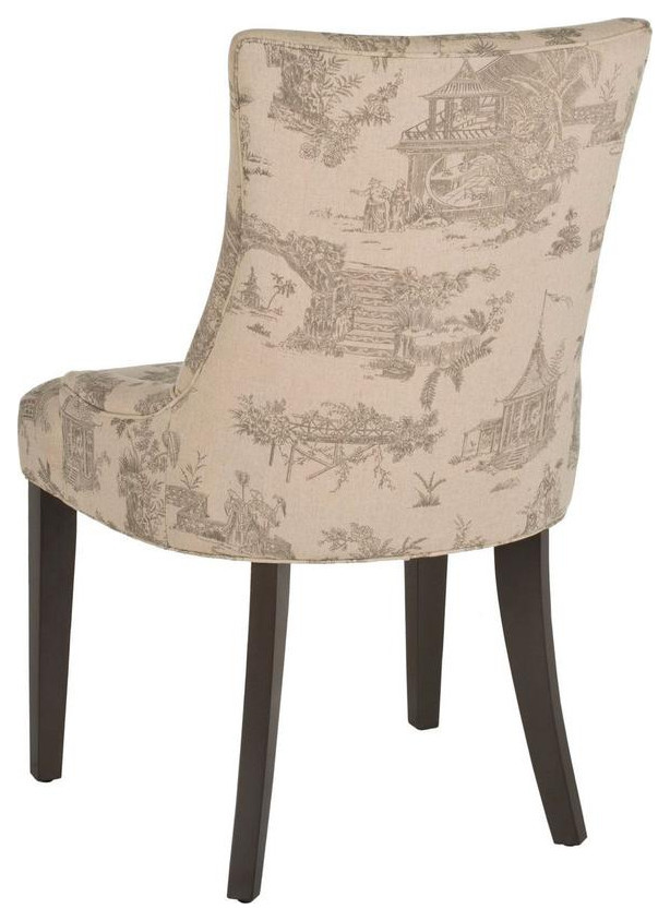 De De 19 quotH Dining Chair  Set of 2  Taupe   Asian   Dining Chairs   by V.S.D Furniture  Houzz