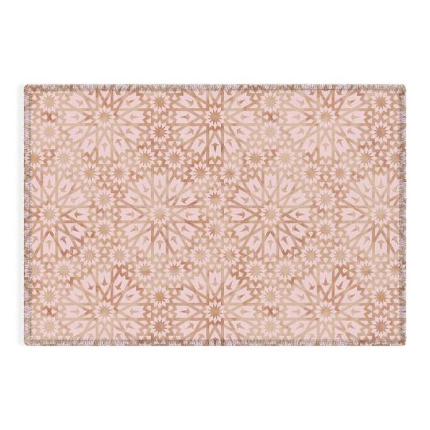 Schatzi Brown Tangier Warm Pink 2 X 3 x27 Rug Deny Designs